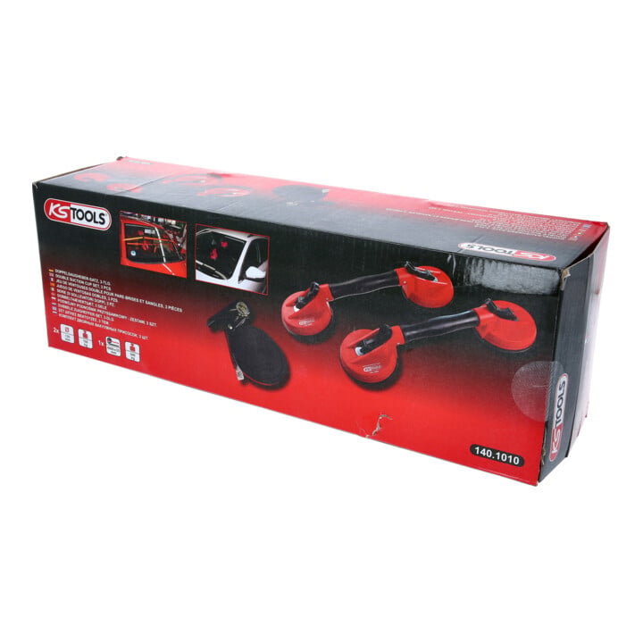 KS Tools dubbele zuignap set, 3 stuks