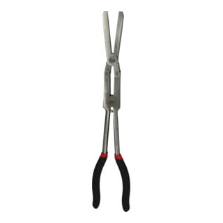 KS Tools dubbelgebroken borgveertang voor inwendige circlips, 345 mm