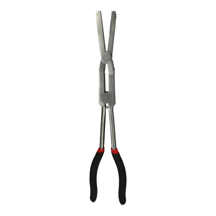 KS Tools dubbelgebroken borgveertang voor inwendige circlips, 345 mm