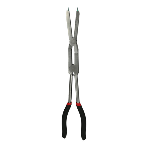 KS Tools dubbelgebroken borgveertang voor inwendige circlips, 345 mm