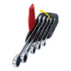 KS Tools DUO GEARplus Clés mixtes à cliquet avec système de cliquet dans la fourche, 5 pcs.