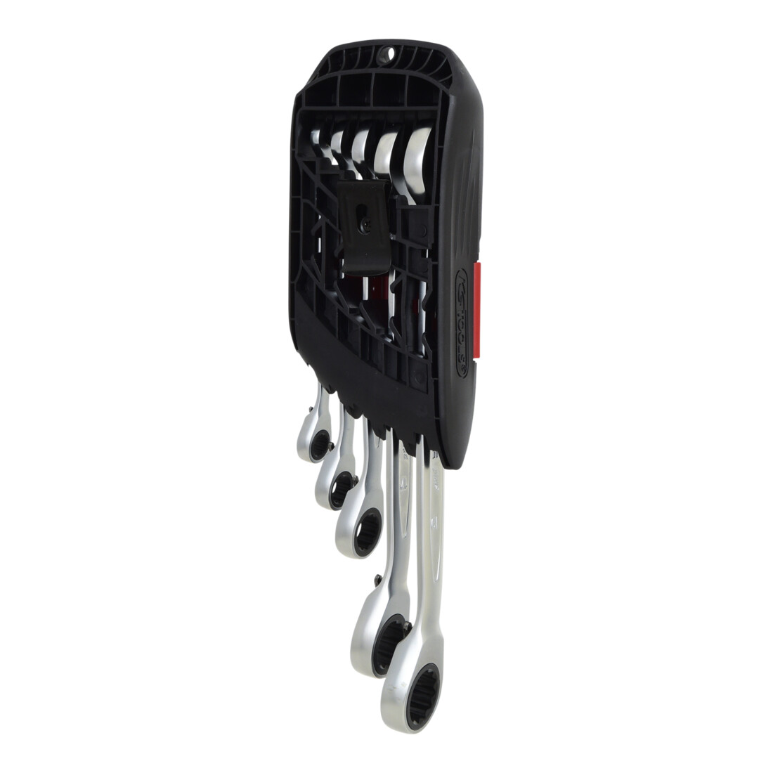 KS Tools DUO GEARplus Clés mixtes à cliquet avec système de cliquet dans la fourche réversible, 5 pcs.