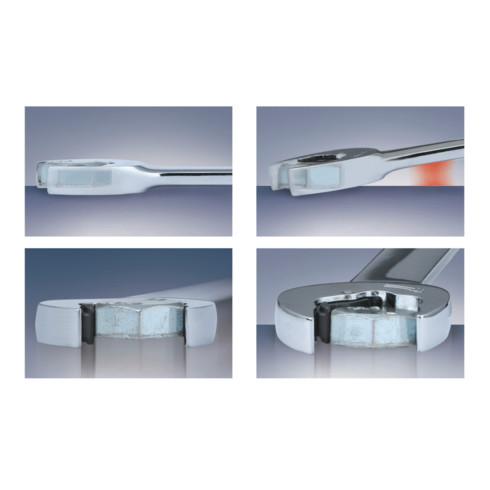 KS Tools duo geARplus combisleutel, ratelfunctie