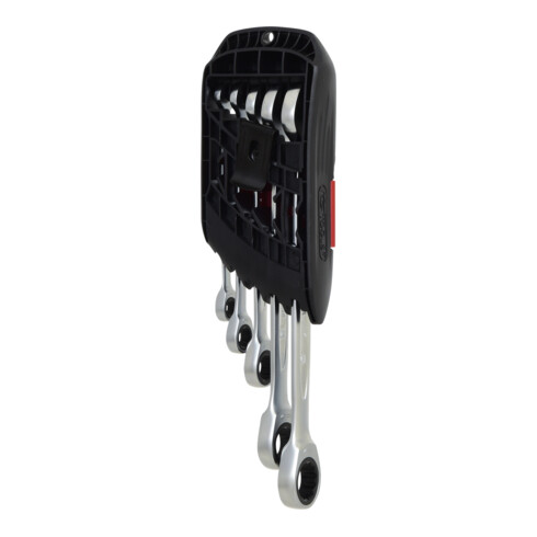 KS Tools duo geARplus® ratelringsleutelset met ratelfunctie, 5-delig
