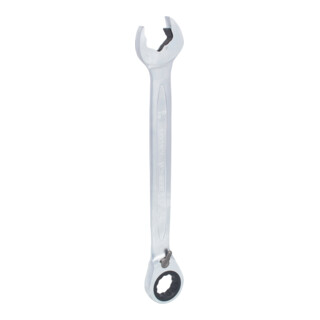 KS Tools DUO GEARplus Ringmaulschlüssel,Maul-Ratschenfunktion 27mm, umschaltbar