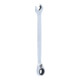 KS Tools DUO GEARplus Ringmaulschlüssel,Maul-Ratschenfunktion 9mm, umschaltbar