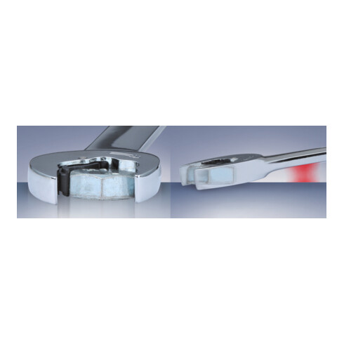 KS Tools duo geARplus combisleutel, ratelfunctie