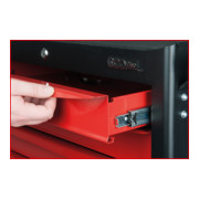 KS Tools ECOline SCHWARZ/ROT Werkstattwagen mit 7 Schubladen-4