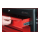 KS Tools ECOline SCHWARZ/ROT Werkstattwagen mit 7 Schubladen