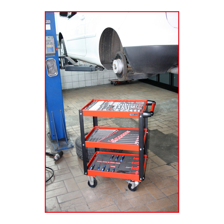 KS Tools ECOline werkplaats service trolley, H850xB680xD425mm