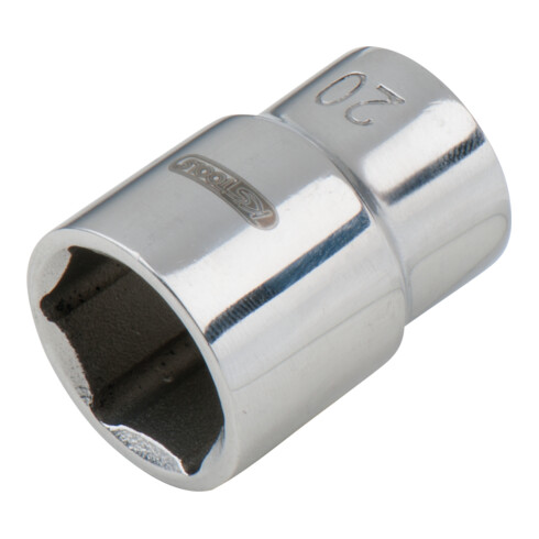 KS Tools EDELSTAHL 1/2" 6kant-Stecknuss, 27mm