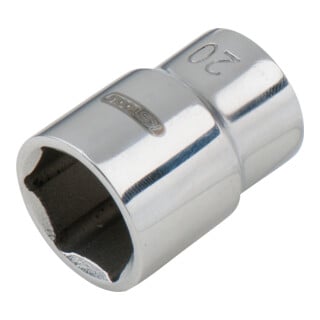KS Tools EDELSTAHL 1/4" 6kant-Stecknuss, 8mm