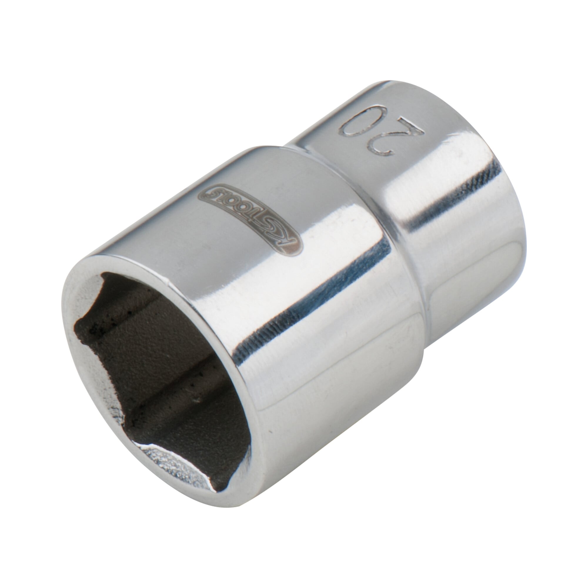 KS Tools EDELSTAHL 1/4" 6kant-Stecknuss, 9mm