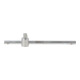 KS Tools EDELSTAHL 1" T-Griff mit Gleitstück