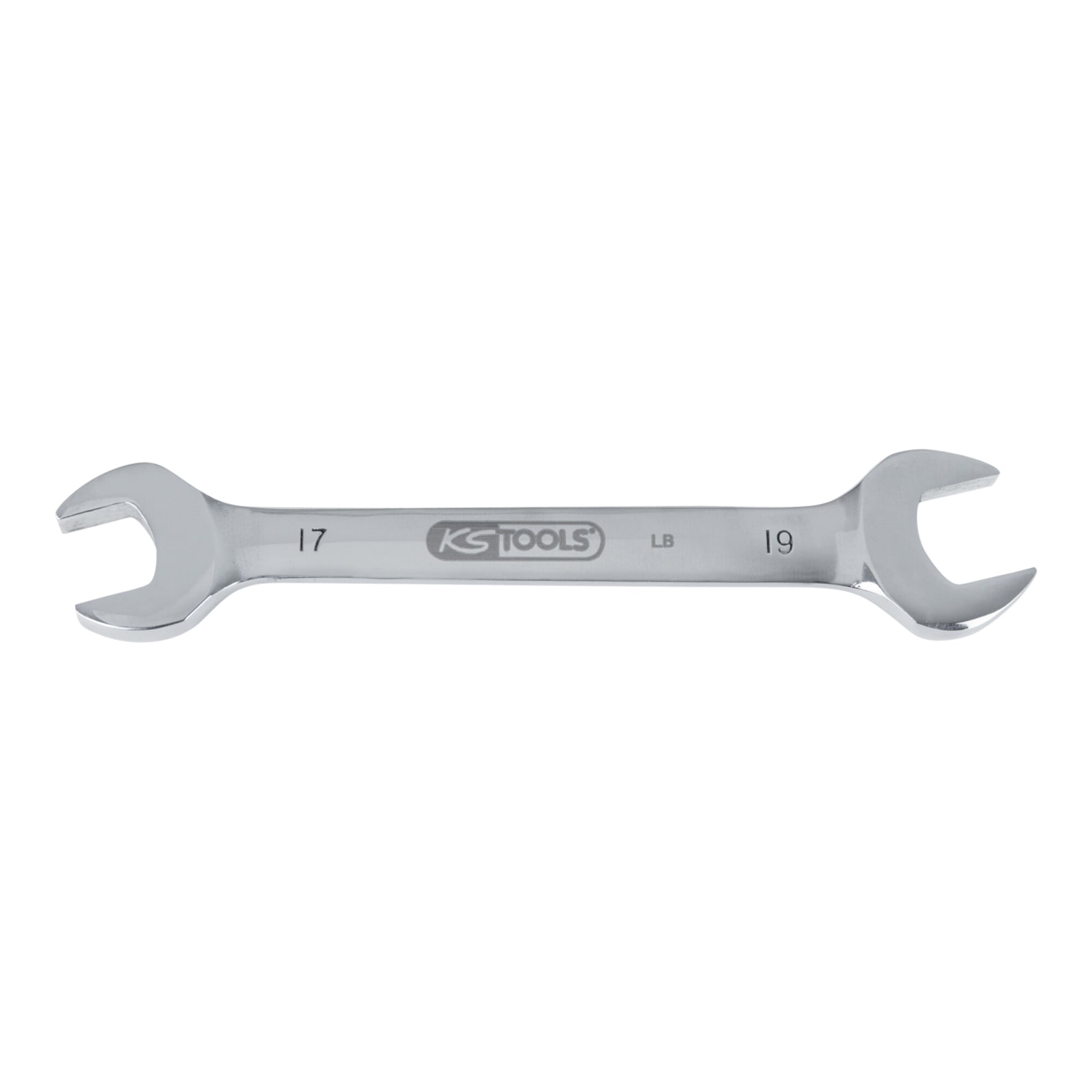 KS Tools EDELSTAHL Doppel-Maulschlüssel, 22x24mm, abgewinkelt