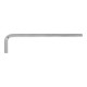KS Tools EDELSTAHL Innen6kant-Winkelstiftschlüssel, 1,5mm, lang
