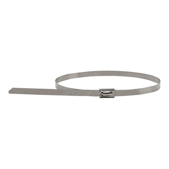 KS Tools Edelstahl Kabelbinder mit Kugelverschluss, 4,6x200mm