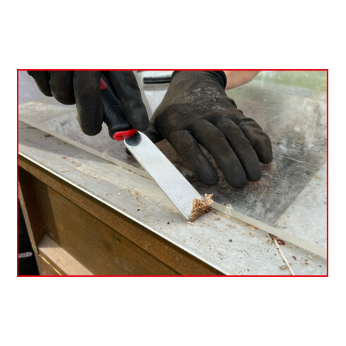 KS Tools EDELSTAHL Schabmeißel-Satz, 4-teilig