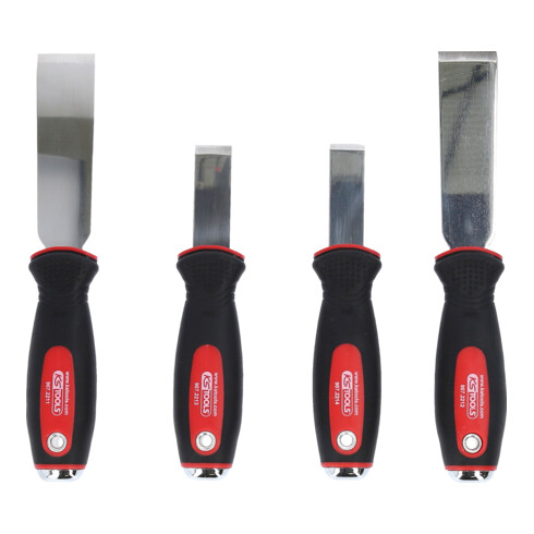 KS Tools EDELSTAHL Schabmeißel-Satz, 4-teilig