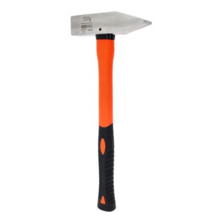KS Tools EDELSTAHL Schlosserhammer mit Fiberglasstiel, 1500g