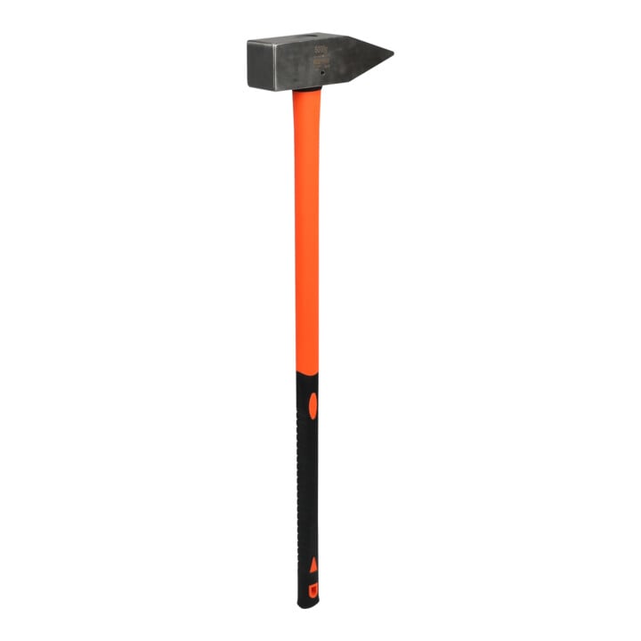 KS Tools EDELSTAHL Schlosserhammer mit Fiberglasstiel, 4000g