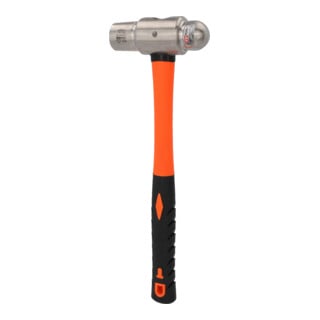 KS Tools EDELSTAHL Schlosserhammer mit Fiberglasstiel, 910g