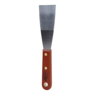 KS Tools EDELSTAHL Spachtel mit Holzgriff