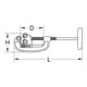 KS Tools EDELSTAHL Stahl-Rohrabschneider, 1/8"-2"-3