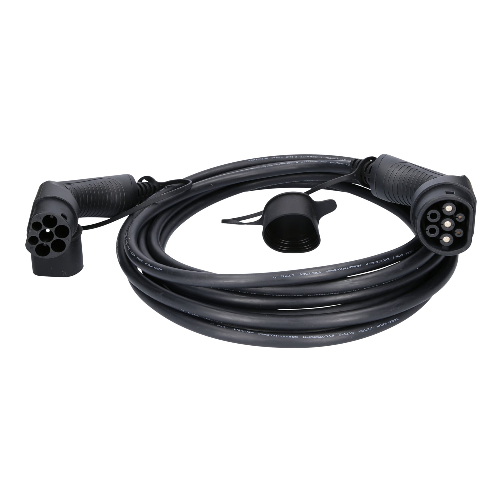 KS Tools efuturo Ladekabel gerade, Typ 2 auf Typ 2 Stecker, 1 Phase, bis zu 7,4 kW, 32 A, 230 V, Mode 3, 8 Meter