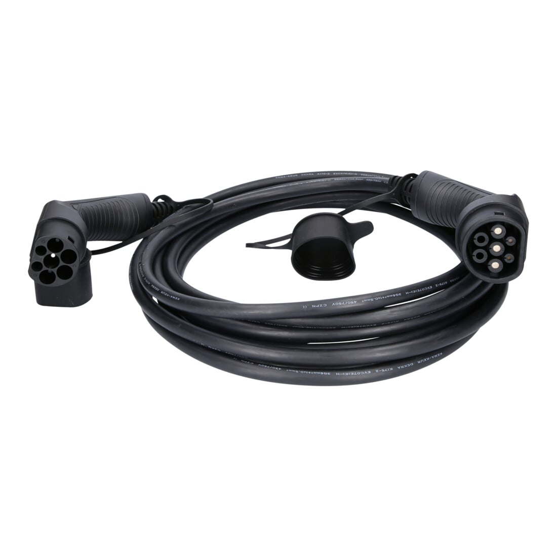 KS Tools efuturo Ladekabel gerade, Typ 2 auf Typ 2 Stecker, 1 Phase, bis zu 7,4 kW, 32 A, 230 V, Mode 3, 8 Meter