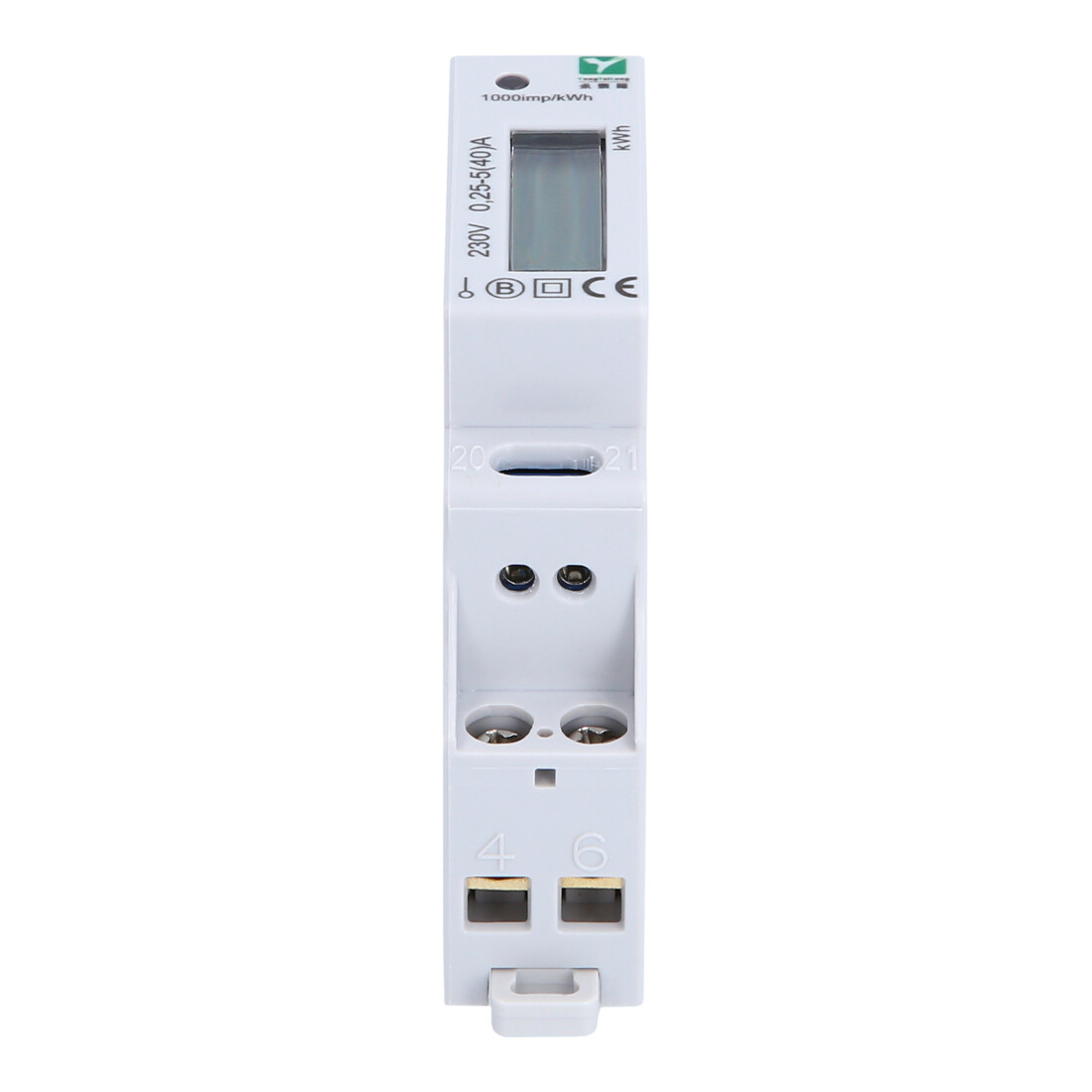 KS Tools efuturo Stromzähler für Hutschiene, MID-geeicht, 1 Phase, 3,7 oder 7,4 kW