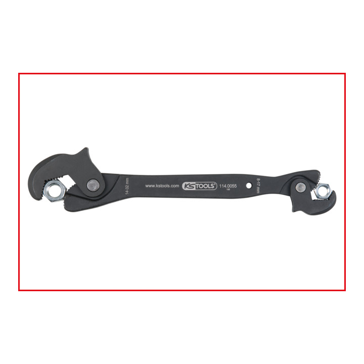 KS Tools Einhand-Multifunktions-Schlüssel, 8-17/14-32mm