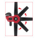 KS Tools Einhand-Rohrzange 1.1/2" mit verstellbarem Kopf