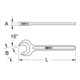 KS Tools Einmaul-Kraftschlüssel, 8mm