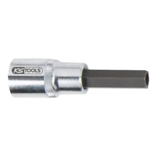 KS Tools Einspritzdüsen-Innensechskant-Stecknuss mit Bohrung 10mm