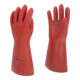 KS Tools Elektriker-Schutzhandschuh mit mechanischem Schutz, Größe 10, Klasse 3, rot-2