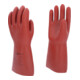 KS Tools Elektriker-Schutzhandschuh mit mechanischem Schutz, Klasse 00, rot