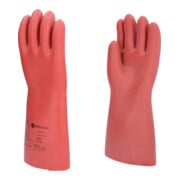 KS Tools Elektriker-Schutzhandschuh mit mechanischem Schutz, Größe 12, Klasse 4, rot