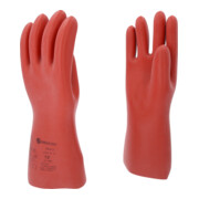 KS Tools Elektriker-Schutzhandschuh mit mechanischen und thermischen Schutz, Größe 12, Klasse 2, rot