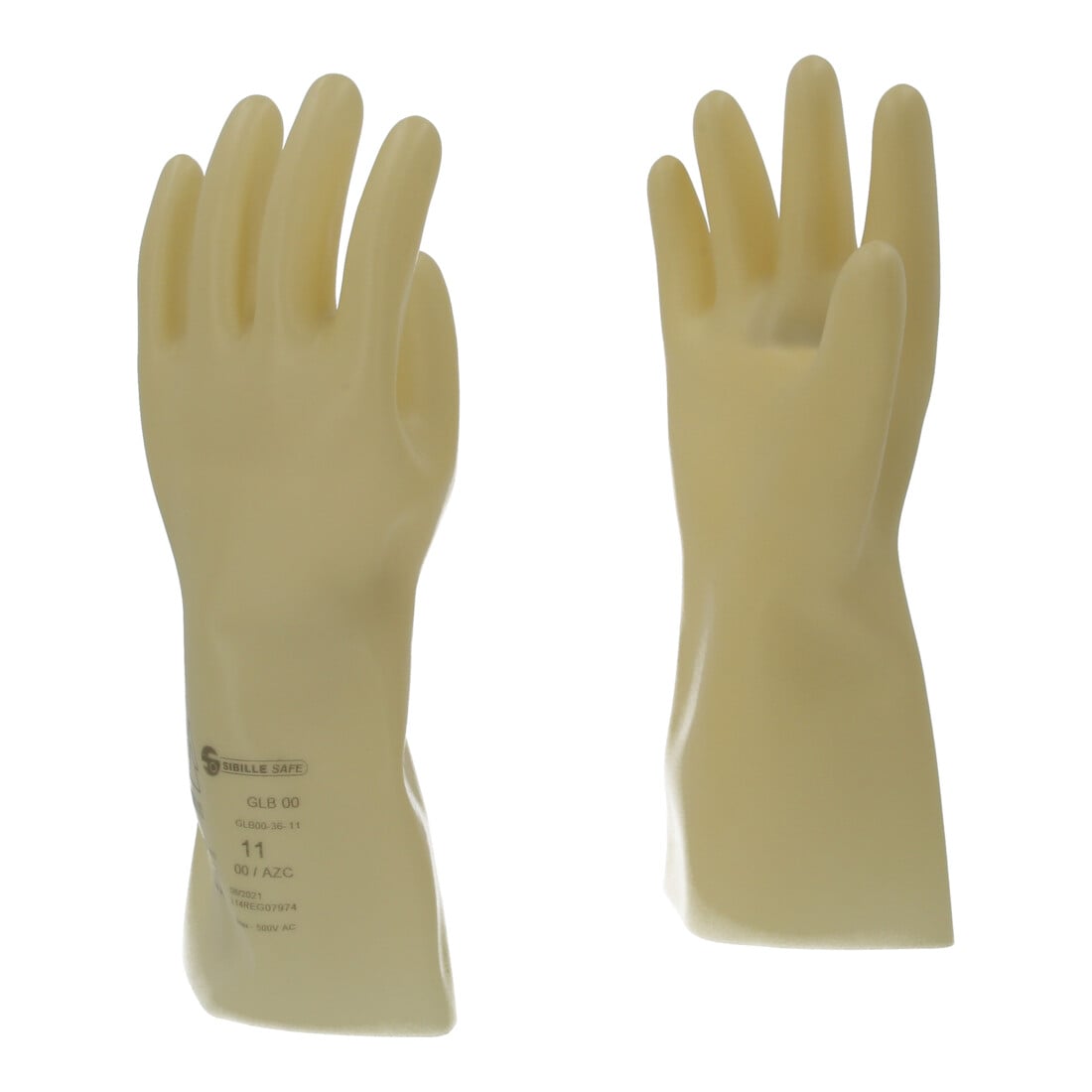 KS Tools Elektriker-Schutzhandschuh mit Schutzisolierung, Klasse 00, weiß