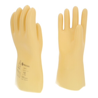 KS Tools Elektriker-Schutzhandschuh mit Schutzisolierung, Klasse 1, weiß
