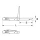 KS Tools elektrisch vouwmes, 2 puntige bladen-3