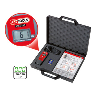 KS Tools elektronische riem spanning tester HZ