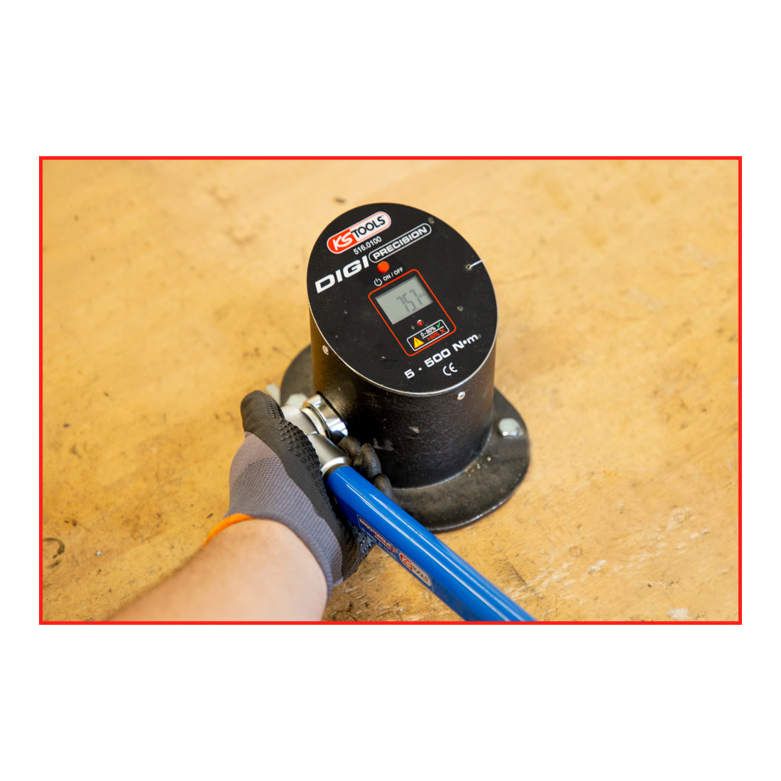 KS Tools elektronische werkplaats tester, 5-500Nm