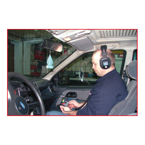 KS Tools Elektronisches Profi-Stethoskop, 18-teilig