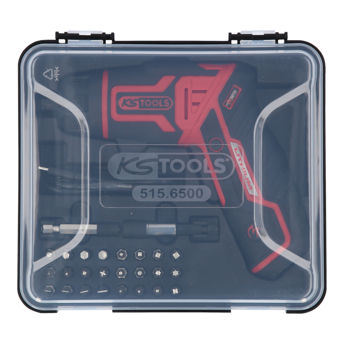 KS Tools eMONSTER 1/4" Akku-Bit-Schrauber-Satz, 27-tlg.