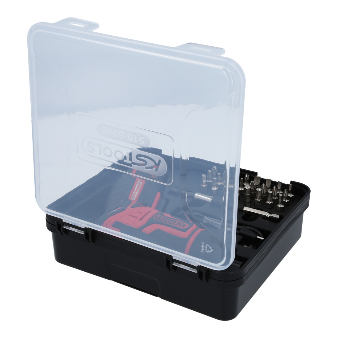 KS Tools eMONSTER 1/4" Akku-Bit-Schrauber-Satz, 27-tlg.