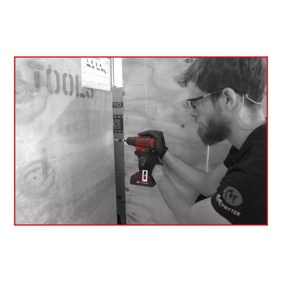 KS Tools eMONSTER brushless accuschroef-/boormachineset, 4-dlg