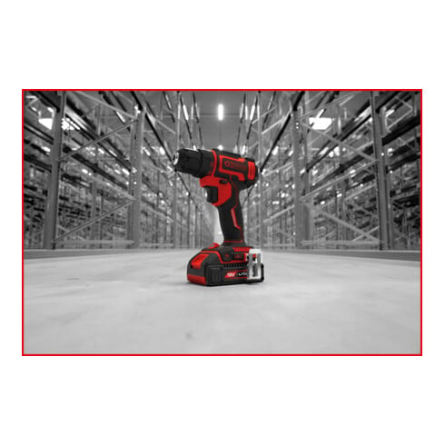 KS Tools eMONSTER Brushless-Akku-Bohr-Schrauber-Satz, 4-tlg