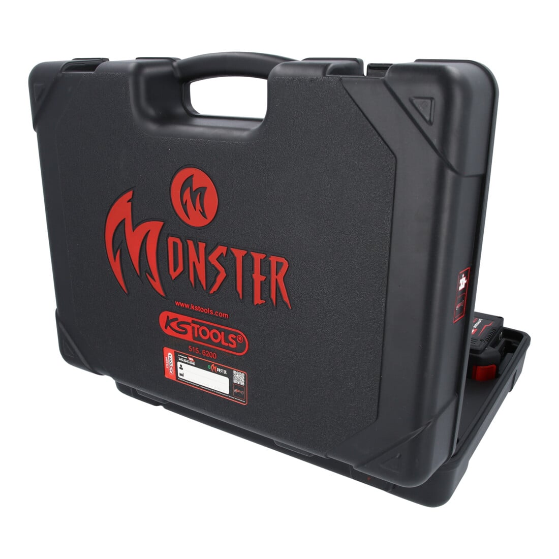 KS Tools eMONSTER brushless haakse accuslijpmachineset, 4-dlg